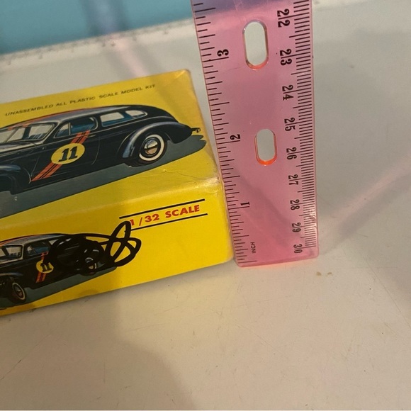 EMPTY📦 Vintage model car (1/32) cardboard box 1940 Ford Sedan car. - Picture 12 of 12